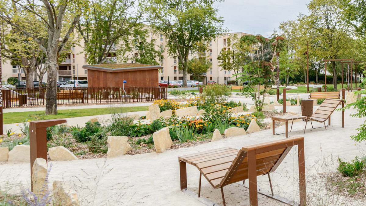 Espaces verts du quartier de la Madeleine : parc Jacques-Grand – Ville de Chartres