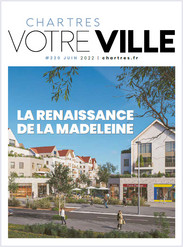 Votre Ville #220 – Couverture du magazine de la Ville de Chartres