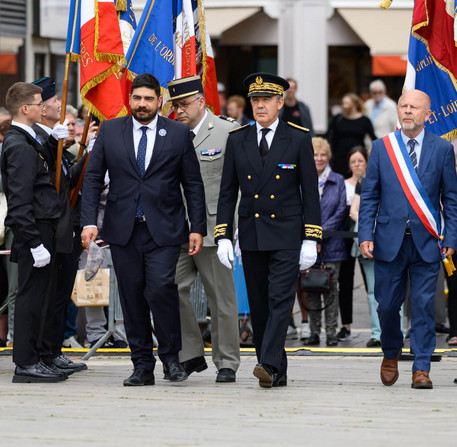 Cérémonie et défilé du 14 juillet 2024 à Chartres