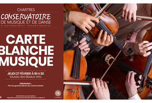 Carte blanche de musique du Conservatoire de Chartres