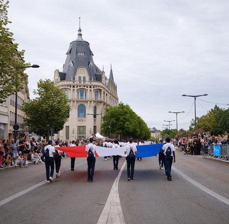 Cérémonie et défilé du 14 juillet 2024 à Chartres