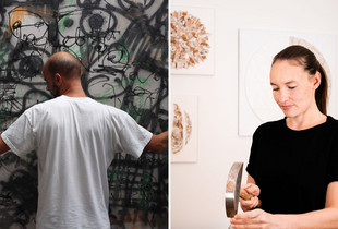 Chemin des Arts 2026-2027 : artistiquement vôtre ! Les artistes Nep- et Éloïse Baro