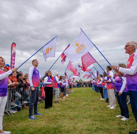 Relais de la Flamme Olympique pour les JO de Paris 2024 à Chartres