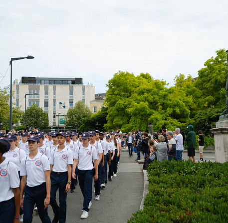 Cérémonie et défilé du 14 juillet 2024 à Chartres