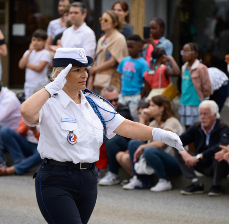 Cérémonie et défilé du 14 juillet 2024 à Chartres