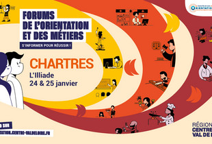 Forum de l'orientation et des métiers de Chartres 2025 – Illiade, parc des expositions