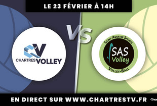 C'Chartres Volley vs Saint-Avertin Sport volley-ball