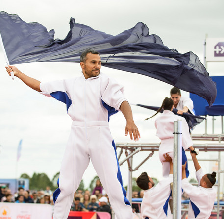 Relais de la Flamme Olympique pour les JO de Paris 2024 à Chartres