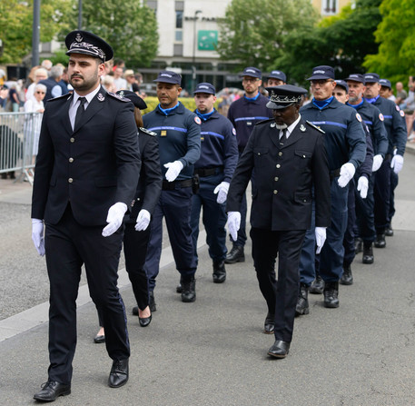 Cérémonie et défilé du 14 juillet 2024 à Chartres