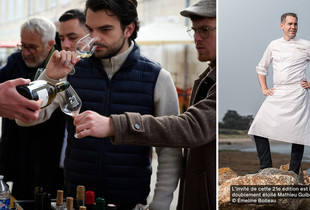 Le marché de la paulée des vins de Loire.