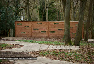 L'observatoire du parc du Rigeard en gros plan L'observatoire du parc du Rigeard