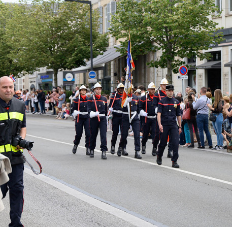 Cérémonie et défilé du 14 juillet 2024 à Chartres