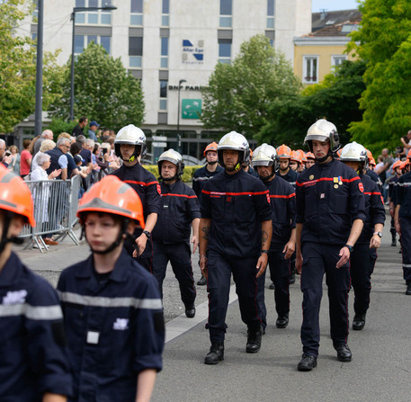 Cérémonie et défilé du 14 juillet 2024 à Chartres