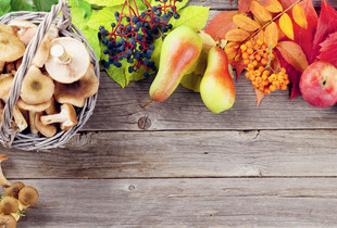 Vue sur des fruits et légumes