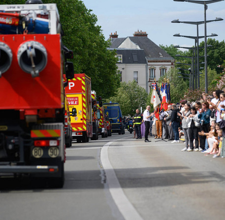 Cérémonie et défilé du 14 juillet 2024 à Chartres