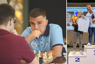 Le choc des titans ! Marc’Andria Maurizzi et Laurent Fressinet, joueurs du C'Chartres Échecs