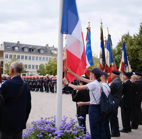 Cérémonie et défilé du 14 juillet 2024 à Chartres