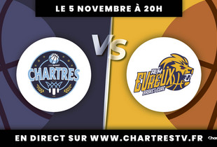 C'Chartres Basket Masculin vs Evreux