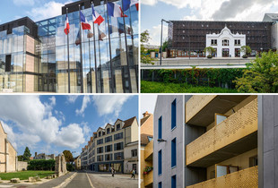 Exemples d'architecture contemporaine dans le centre-ville de Chartres