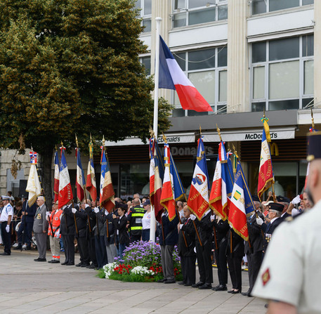 Cérémonie et défilé du 14 juillet 2024 à Chartres