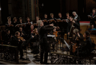 Les musiciens des clavecins de Chartres sur scène