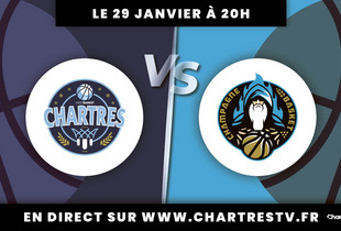 C'Chartres Basket Masculin vs Châlons-Reims