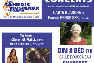 D’un âge à l’autre, carte blanche à France Pennetier - Concert des Samedis musicaux