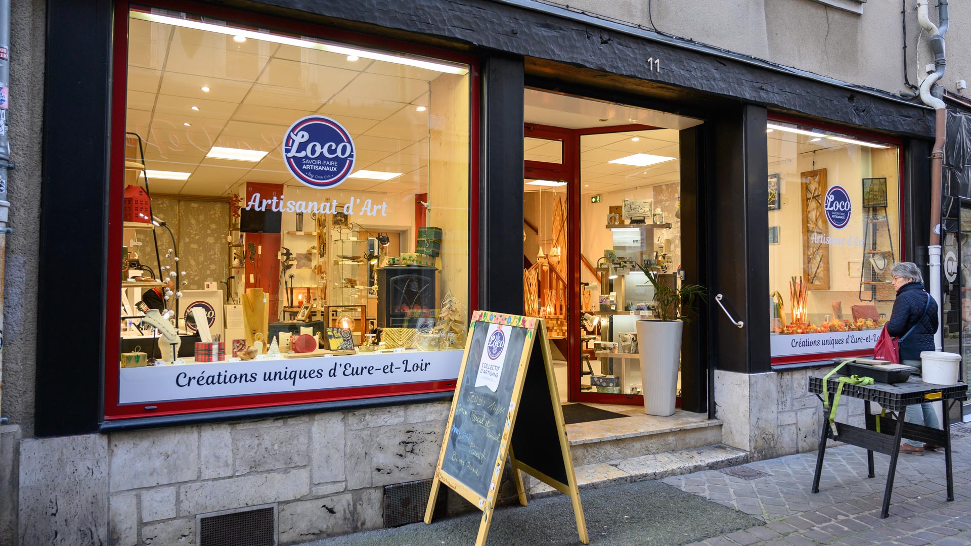 Façade de la boutique Loco