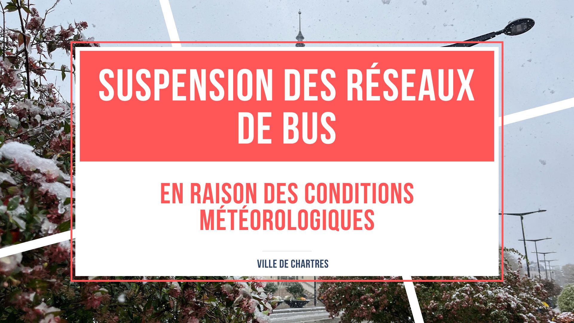 Suspension des réseaux de bus et collectes des déchets perturbées