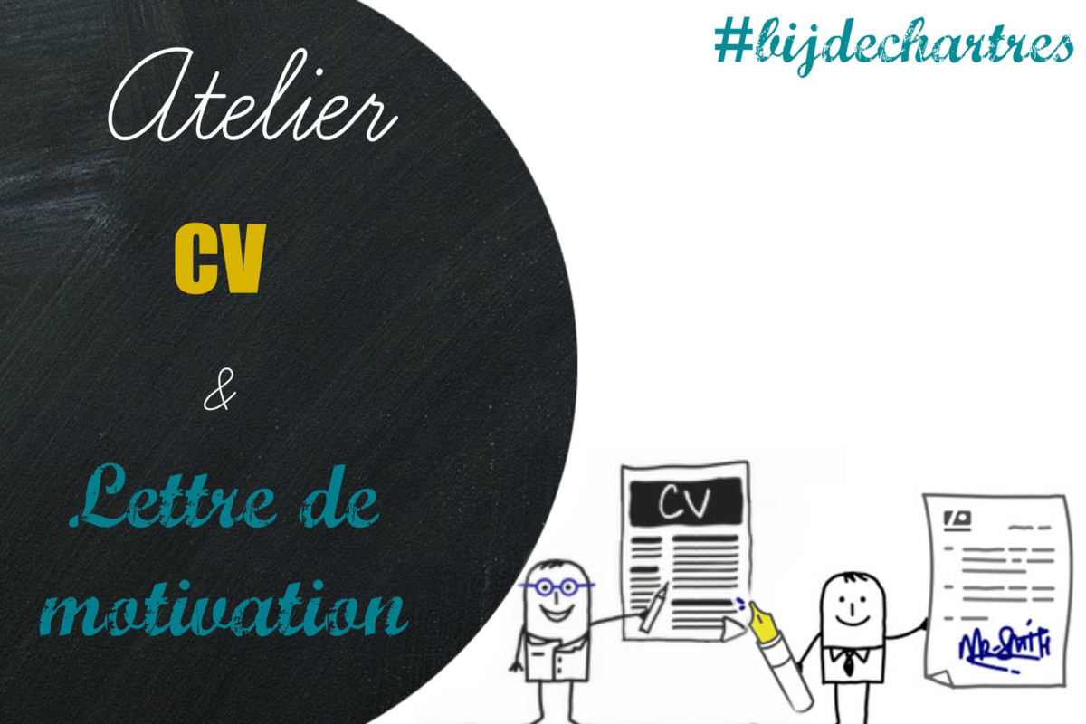 Atelier CV et lettre de motivation – Bureau Information Jeunesse – Ville de Chartres