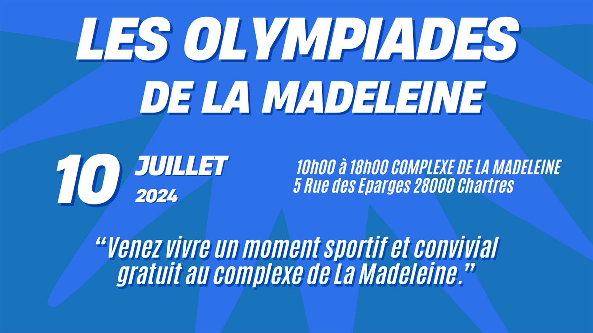 Olympiades de la Madeleine