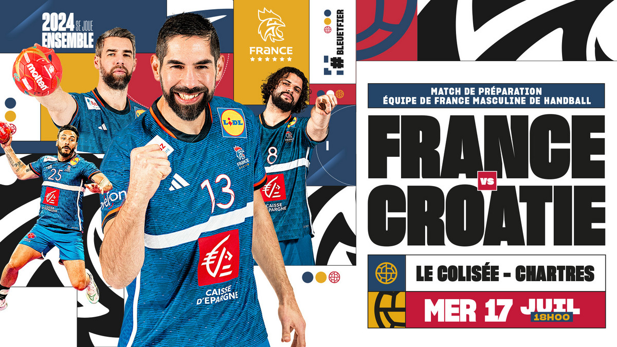 Match équipe de France handball au Colisée