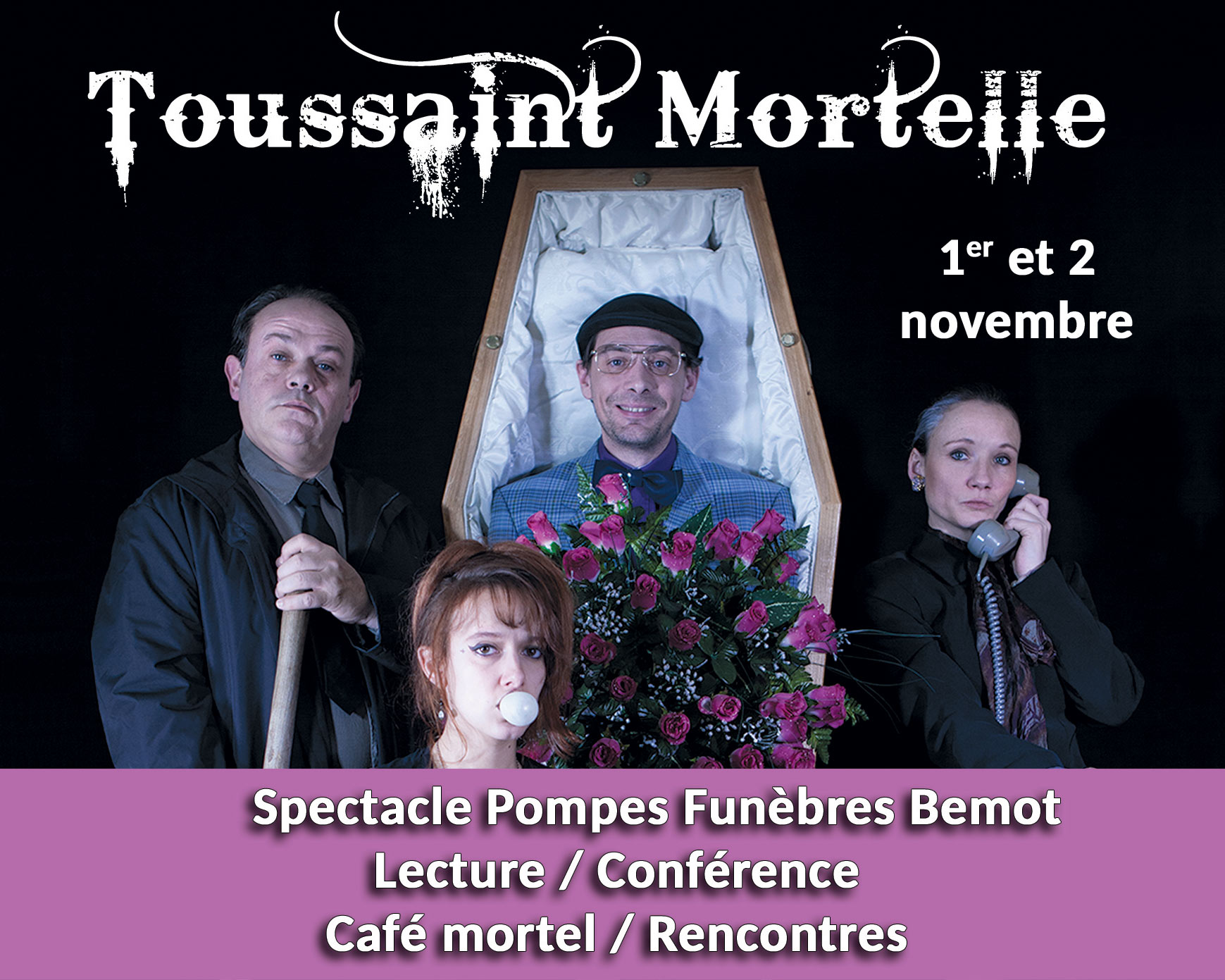 Toussaint Mortelle – Spectacles et rencontres avec la compagnie Cavalcade - Novembre 2024