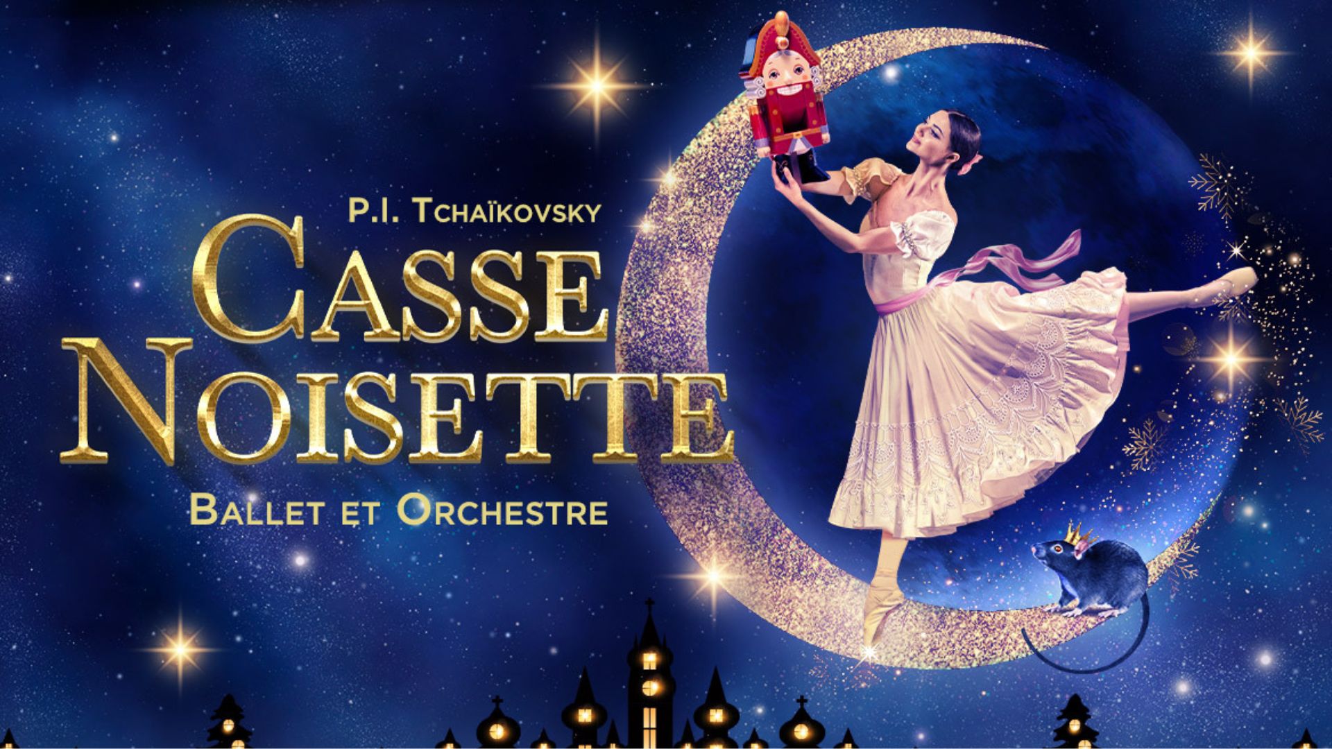 Affiche de présentation du spectacle Casse-Noisette