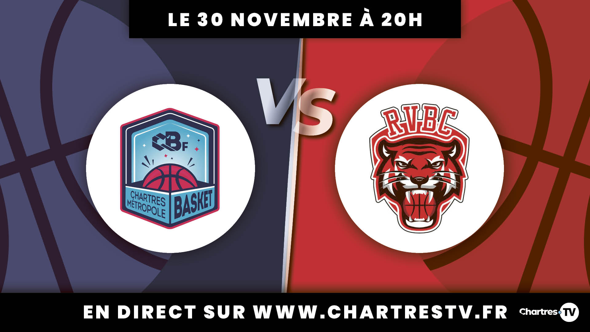 C'Chartres Basket Féminin vs La Roche-sur-Yon