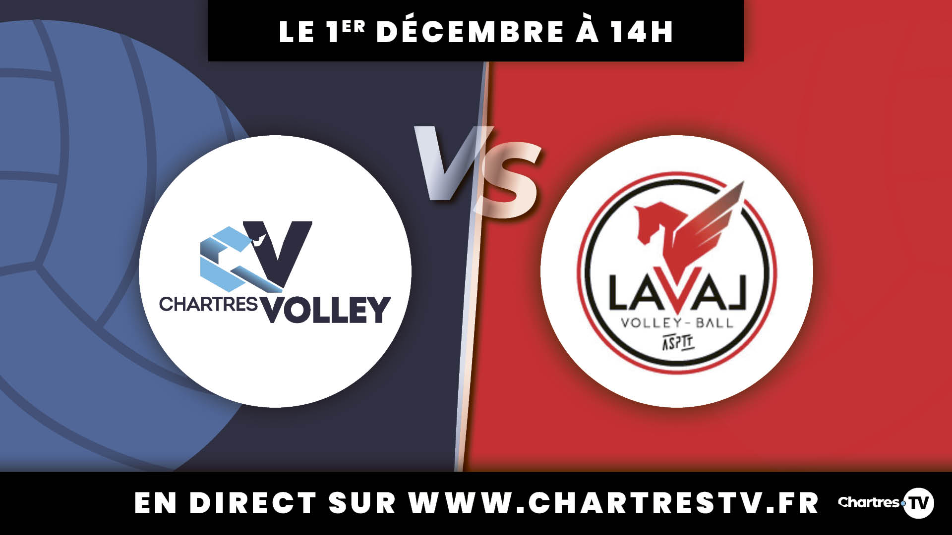 C'Chartres Volley vs Laval