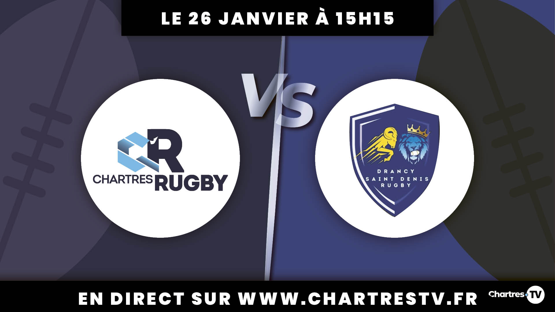 C'Chartres Rugby vs Drancy Saint-Denis