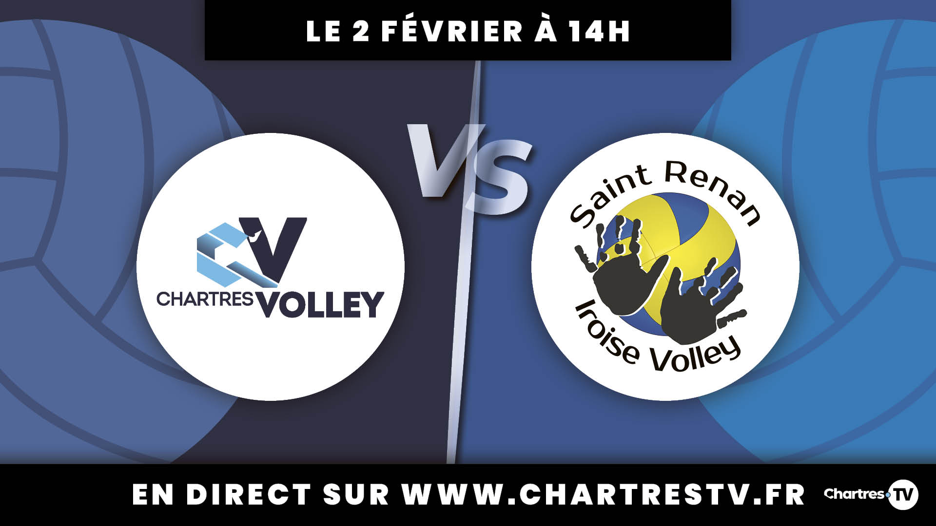 C'Chartres Volley vs Saint-Renan Iroise Volley